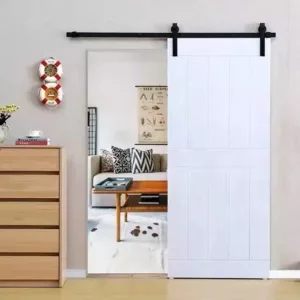 TRWBD061424 Premium Custom Barn Doors - Solid Pine, Waterproof & Low-VOC Finishes