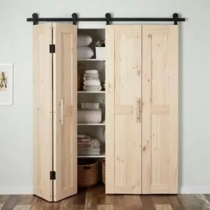 TRWBD061431 Premium Custom Barn Doors - Solid Pine, Waterproof & Low-VOC Finishes