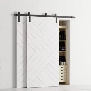 TRWBD061441 Premium Custom Barn Doors - Solid Pine, Waterproof & Low-VOC Finishes