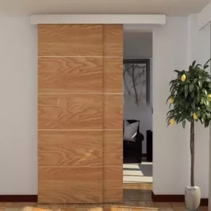 TRWBD061455 Premium Custom Barn Doors - Solid Pine, Waterproof & Low-VOC Finishes
