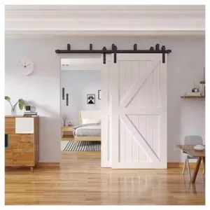 TRWBD061457 Premium Custom Barn Doors - Solid Pine, Waterproof & Low-VOC Finishes