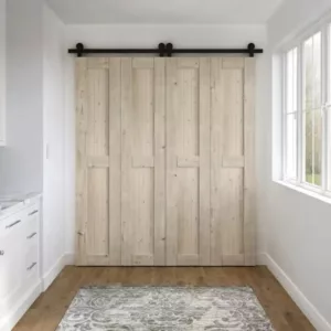 TRWBD061460 Premium Custom Barn Doors - Solid Pine, Waterproof & Low-VOC Finishes