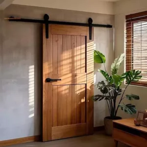 TRWBD061461 Premium Custom Barn Doors - Solid Pine, Waterproof & Low-VOC Finishes