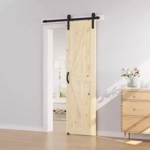 TRWBD061463 Premium Custom Barn Doors - Solid Pine, Waterproof & Low-VOC Finishes