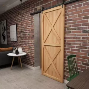 TRWBD061466 Premium Custom Barn Doors - Solid Pine, Waterproof & Low-VOC Finishes