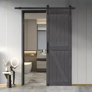 TRWBD061479 Premium Custom Barn Doors - Solid Pine, Waterproof & Low-VOC Finishes