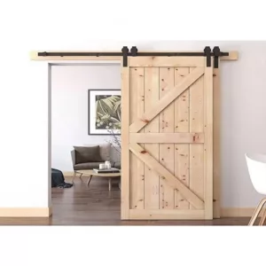 TRWBD06148 Premium Custom Barn Doors - Solid Pine, Waterproof & Low-VOC Finishes