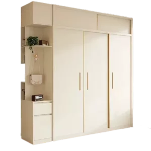 TRCSTWR0101 Custom Wardrobe - ENF Certified OSB, Plywood or Solid wood, Free VR Design, Custom size and colors