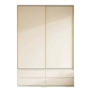 TRCSTWR01023 Custom Wardrobe - ENF Certified OSB, Plywood or Solid wood, Free VR Design, Custom size and colors
