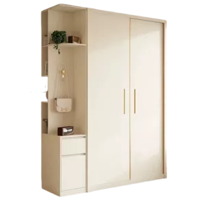 TRCSTWR01026 Custom Wardrobe - ENF Certified OSB, Plywood or Solid wood, Free VR Design, Custom size and colors