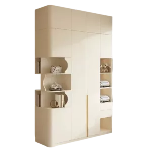 TRCSTWR01031 Custom Wardrobe - ENF Certified OSB, Plywood or Solid wood, Free VR Design, Custom size and colors