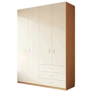 TRCSTWR01032 Custom Wardrobe - ENF Certified OSB, Plywood or Solid wood, Free VR Design, Custom size and colors