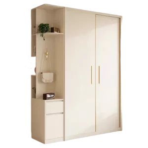 TRCSTWR01035 Custom Wardrobe - ENF Certified OSB, Plywood or Solid wood, Free VR Design, Custom size and colors