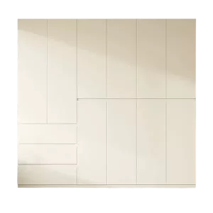 TRCSTWR01050 Custom Wardrobe - ENF Certified OSB, Plywood or Solid wood, Free VR Design, Custom size and colors
