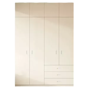 TRCSTWR01057 Custom Wardrobe - ENF Certified OSB, Plywood or Solid wood, Free VR Design, Custom size and colors