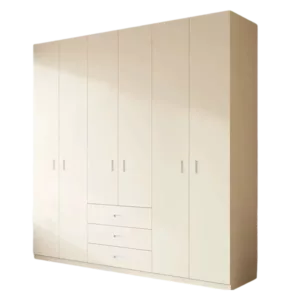 TRCSTWR01058 Custom Wardrobe - ENF Certified OSB, Plywood or Solid wood, Free VR Design, Custom size and colors
