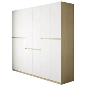 TRCSTWR01076 Custom Wardrobe - ENF Certified OSB, Plywood or Solid wood, Free VR Design, Custom size and colors