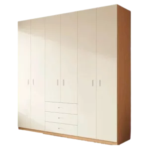 TRCSTWR01082 Custom Wardrobe - ENF Certified OSB, Plywood or Solid wood, Free VR Design, Custom size and colors