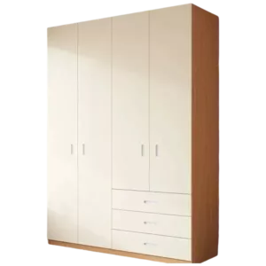 TRCSTWR01085 Custom Wardrobe - ENF Certified OSB, Plywood or Solid wood, Free VR Design, Custom size and colors