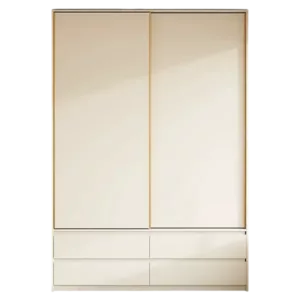 TRCSTWR0109 Custom Wardrobe - ENF Certified OSB, Plywood or Solid wood, Free VR Design, Custom size and colors