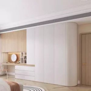TRCSTWR01092 Custom Wardrobe - ENF Certified OSB, Plywood or Solid wood, Free VR Design, Custom size and colors