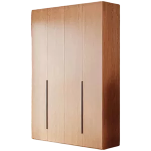 TROWADHW0111 Premium Oak Wardrobe Cabinet – 18mm Thick, Custom Colors, sold with Customizable Handles