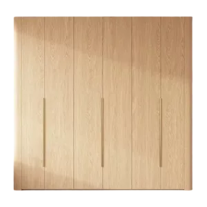 TROWADHW019 Premium Oak Wardrobe Cabinet – 18mm Thick, Custom Colors, sold with Customizable Handles