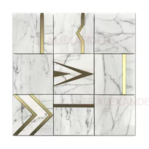 DST0800TR57 Custom Mosaic Ceramic Backsplash
