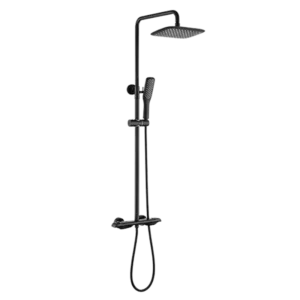 Constant Temperature wall Mounted Shower Combo Set With Shower Head and Hand Shower