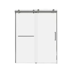 59''×76'' Size  10mm Glass With Single Door  Modern Style Bathroom Shower Door