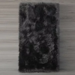 "Cozy Collection" Ultra Soft Fluffy Faux Fur Sheepskin Area Rug