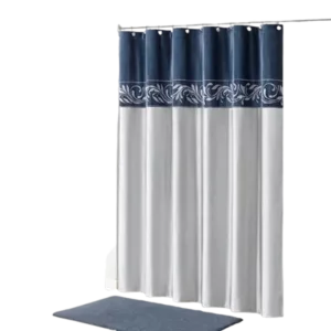 Vicenza Embroidery Shower Curtain