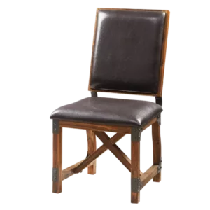 Modern Chocolate Solid Wood Side Chair For Dining Room
