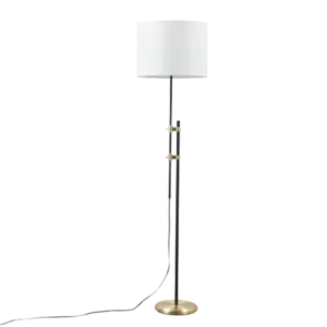 61 in. Ellsworth Asymmetrical Adjustable Height Metal Floor Lamp