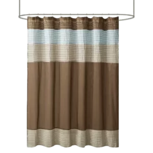 Amherst Faux Silk Shower Curtain