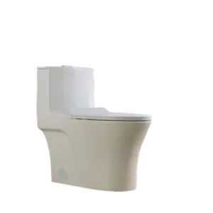 1-Piece High Efficiency Dual Flush Elongated Toilet in White