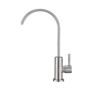 Kitchen Water Filter Faucet in Brushed Nickel