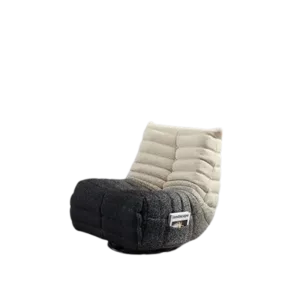 Swivel and Rocking Velvet  Reclining Chair with Adjustable Footrest and Side Pocket Ideal for living room bedroom.