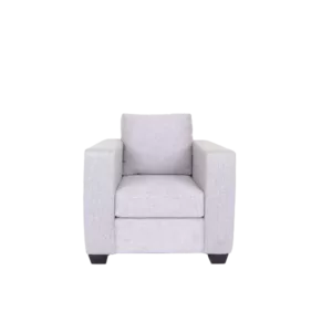 Modern Sofa Chair of Solid Wood Frame with  Polyester Fabric Ideal for Living Room, Bedroom and Apartment.
