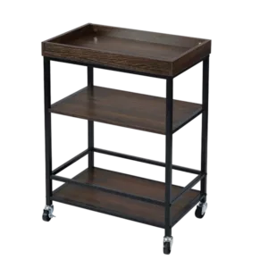 Retro Kitchen Serving Cart and Islands, Rolling Cart with Storage, Bar Carts Serving Tray