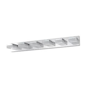 Modern 6-Light Chrome LED Vanity Mirror Light Fixture For Bathrooms And Makeup Tables