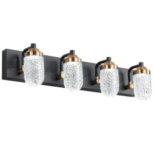 Vanity Lights With 4 LED Bulbs For Bathroom Lighting