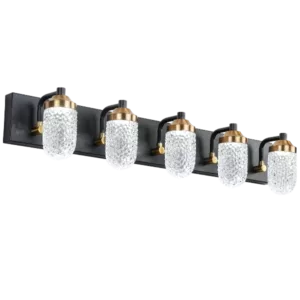 Vanity Lights With 5 LED Bulbs For Bathroom Lighting