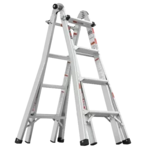 17 ft. Multifunctional Folding Ladder and Type A Straight Ladder for home
