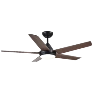 Light Pro 48 in. Integrated LED Indoor Brown Ceiling Fan Lighting with Wood ABS Blades