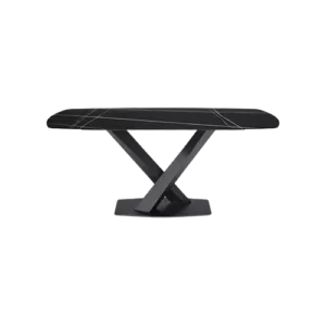 Free Combination Modern Matte Sintered Stone Dining Table 63 x 35.4 x 29.5inch