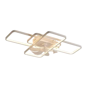 41Inches Ceiling Fan with Lights Remote Control Dimmable LED, 6 Gear Wind Speed Fan Light