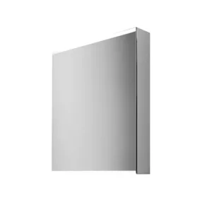 20 in. W x 26 in. H x 4 in. D Silver Surface Mount Medicine Cabinet with Mirror