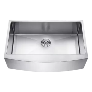 16-Gauge 33 in. L x 22 in. W Stainless Steel Farmhouse Kitchen Sink with Accessories