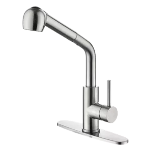 Single Handle Kitchen Faucet with Exceptional Reach and Flexibility